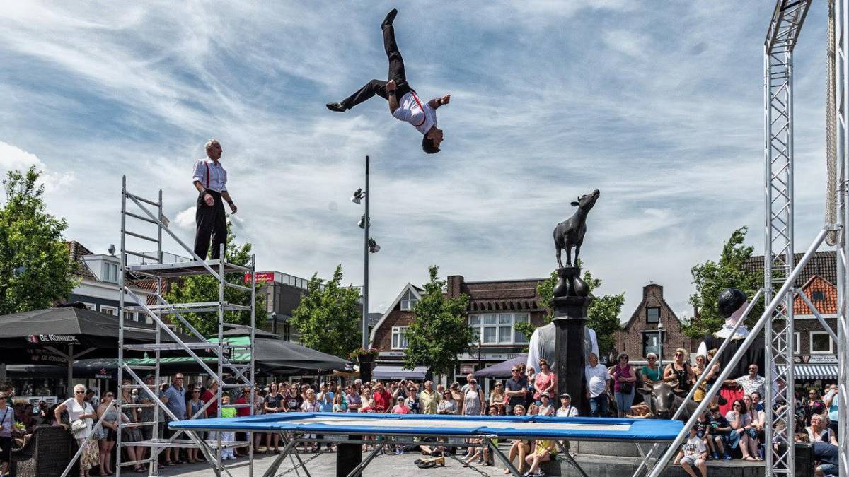 The Flying Acrobats Acrobatiek Circusacts Straatact Spectaculair Boeken